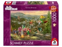 Schmidt: Thomas Kinkade Studios - Bibi Blocksberg, Young Witch Meeting (1000)